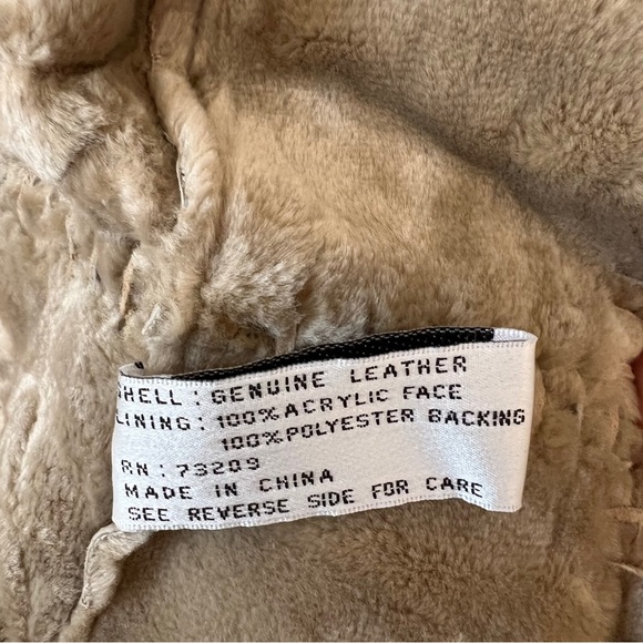 Suede Leather stitched jacket - Picture 6 of 6